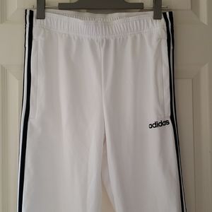 Men's Adidas White Athletic Pants